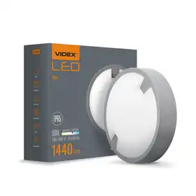 LED світильник IP65 круглий Videx 18W 5000K (VL-BH12R-185)