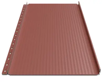 Клікфальц Будсервіс "Смарт" П5 Pladur wrinkle mat Thyssen krupp 0.50 mm RAL 3009 Червоний