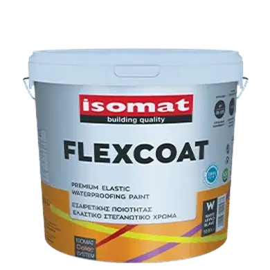 Эластичная гидроизоляционная краска премиум класса Isomat ISOMAT FLEXCOAT 2,9 л, Base D