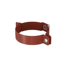 Хомут труби BRYZA BRYZA STAL система 125/90 Цегляний (RAL 8004)