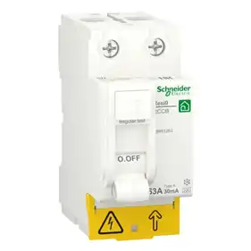 Дифференциальный реле Schneider Electric 2-п. RESI9 63A  А 30mA (C2)