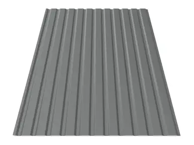 Профнастил Зартмет ПС-10/ПК-10 Sq mat Dongbu Корея 0.50 mm RAL 7024 Серый