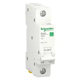 Автоматический выключатель Schneider Electric 1-п. RESI9 6A C (6kA) (C2)