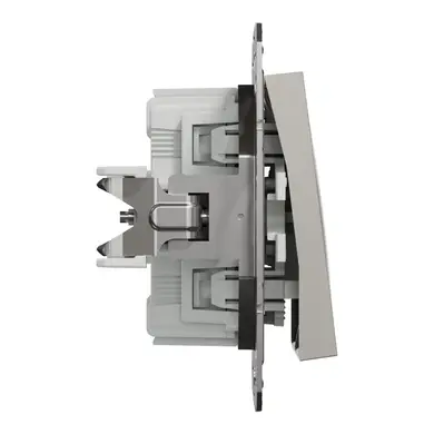 Выключатель Schneider Electric 2-кл. внутр. "ASFORA" без рамки бронза (C1) 