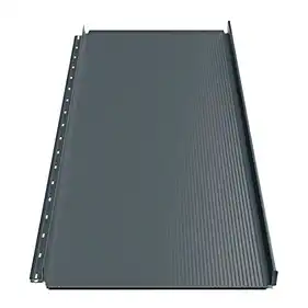 Клікфальц RUUKKI Classic Design 355 C/M + Sound ins. Green Coat Pural mat BT 0,50 мм RR2H3 Cірий графіт