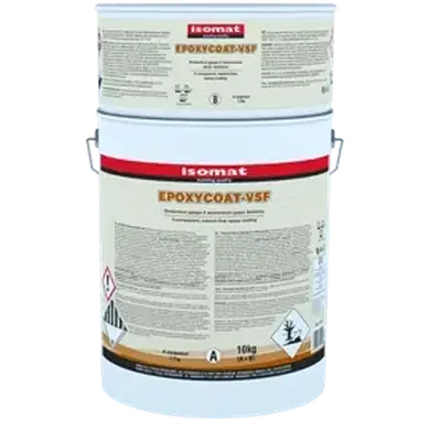 Епоксидне захисне покриття Isomat EPOXYCOAT-VSF Комплект (А+В) 10 кг, RAL 7032 пісочно-сірий