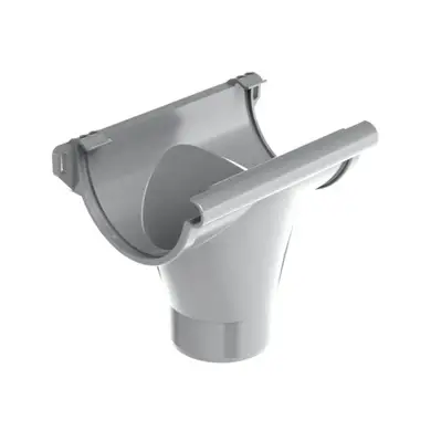 Воронка без уплотнения Galeco PVC система 150/100 RAL 7038 Светло-серый