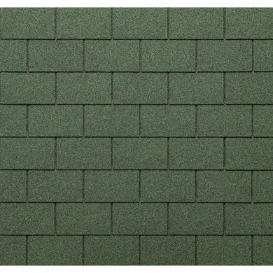 Бітумна черепиця Tegola Eco Roof Rectangular Mixed Green