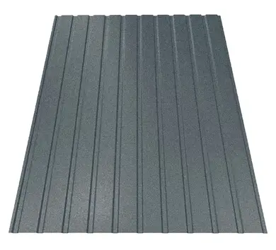 Профнастил Будсервис Т-07 Relief iceCrystal mat Thyssen krupp 0.50 mm RAL 7016 Графит