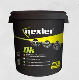 Мастика бітумно-каучукова універсальна Nexler DK 10 кг