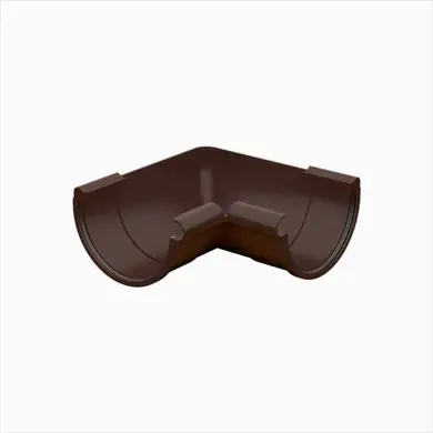 Угол внутренний Galeco PVC система 130/80 90° RAL 8017 Шоколадно-коричневый