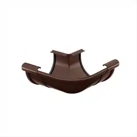 Угол внешний Galeco PVC система 130/80 90° RAL 8017 Шоколадно-коричневый
