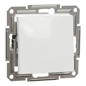 Кнопка Schneider Electric 2-мод. "ASFORA" без рамки білий 