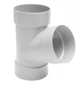 Тройник ProAqua система 125/90, 67,5° RAL 9010 Белый