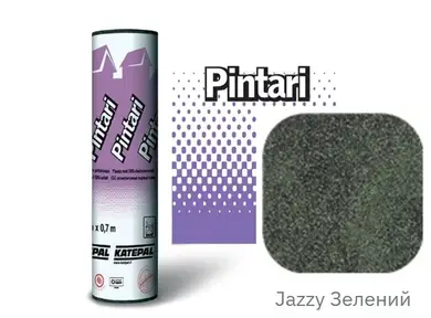 Битумная черепица Katepal Ендовый ковер Pintari Jazzy Зеленый