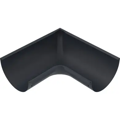 Кут ринви внутрішній 90˚ Zambelli Robust система 153/100 RAL 7016 Антрацит