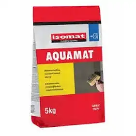 Гідроізоляційний цементний розчин Isomat AQUAMAT 5 кг, сірий