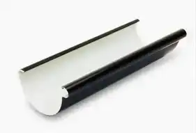 Ринва Galeco PVC система 110/80, 4 м.п. RAL 9005 Чорний