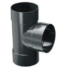 Тройник ProAqua система 125/90, 67,5° RAL 7016 Графитовый