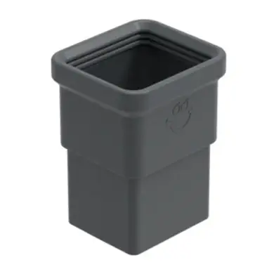 З'єднувач PVC Galeco BEZOKAPOWY система 125/70х80 RAL 7015 Графітовий