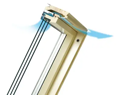 Мансардное окно Fakro Standard Energy FTZ-V U4  114х140