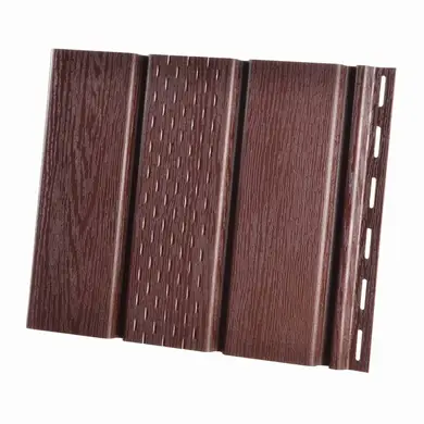 Панель софита RainWay с перфорацией 300x3000 (0,9 м2) RAL 8017 Шоколадно-коричневый