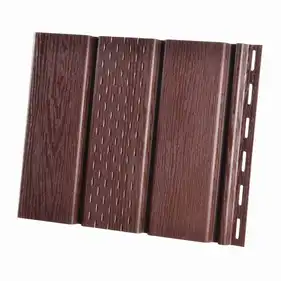 Панель софита RainWay с перфорацией 300x3000 (0,9 м2) RAL 8017 Шоколадно-коричневый