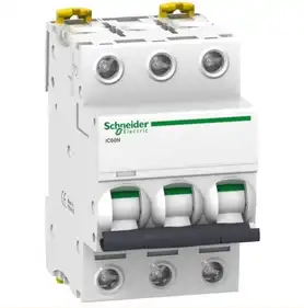 Автоматичний вимикач Schneider Electric 3-п. IC60N 4А С (6кА) (C2)