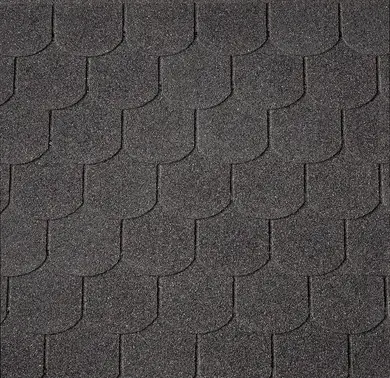 Бітумна черепиця IKO Superglass Biber 01 Black