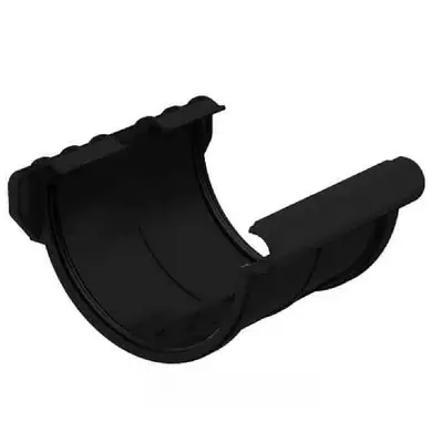 Муфта ринви Galeco PVC  система 90/50 RAL 9005 Чорний