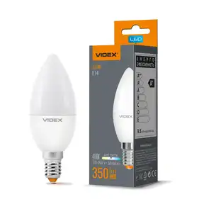 LED лампа Videx C37e 3.5W E14 4100K (VL-C37e-35144)