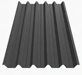 Профнастил Будсервис Т-40 Relief iceCrystal mat Thyssen krupp 0.50 mm RAL 9005 Черный