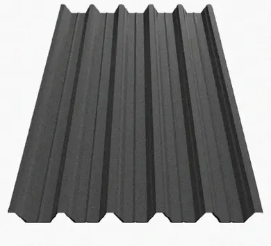 Профнастил Будсервис Т-40 Relief iceCrystal mat Thyssen krupp 0.50 mm RAL 9005 Черный
