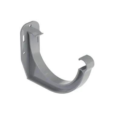 Кронштейн ринви торцевий Galeco PVC система 150/100 RAL 7038 Світло-сірий 