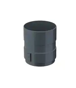 Муфта труби Galeco PVC система 130/100 RAL 7021 Графітовий 