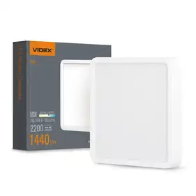 LED світильник Videx накладний квадрат 18W 5000K White (VL-DLSS-185)