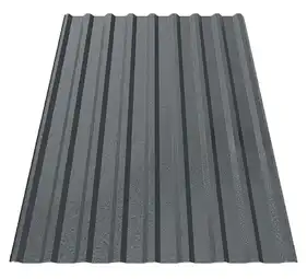 Профнастил Будсервис Т-18 стен. Relief iceCrystal mat Thyssen krupp 0.50 mm RAL 7016 Графит