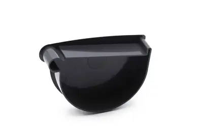 Заглушка воронки левая RainWay система 130/100 RAL 7024 Графит