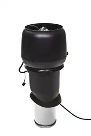 Вентилятор VILPE Е 220 Р 160/500 чорний