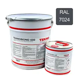 Епоксидна фарба для бетонних підлог TEKNO Teknobond 600 Комплект (А+В) 20 кг, графітово-сірий (RAL 7024)