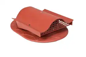 Вентиль VILPE CLASSIC-KTV 351х266мм красный