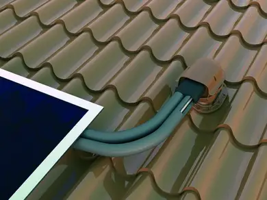 Прохідний елемент VILPE SOLAR MUOTOKATE чорний