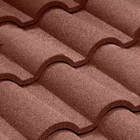 Композитная черепица QueenTile Verona Rosso