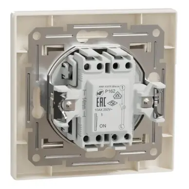 Вимикач Schneider Electric 1-кл. внутр. з підсвіт. "ASFORA" сл.к. (C1) 