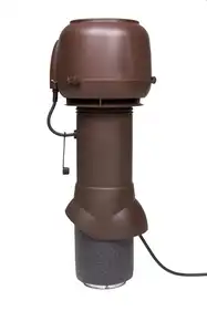 Вентилятор VILPE Е 120 Р 125/500 коричневий