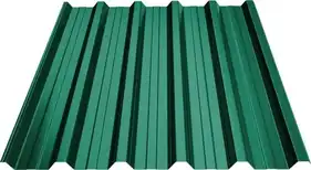 Профнастил GOOD ROOF НС-35 Матполіестер Бельгія/Польща Zn225, 0,50 мм RAL 6002 Зелений