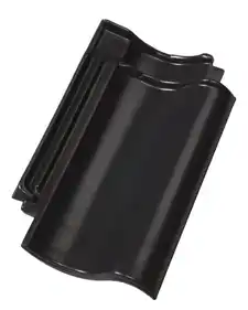 Керамическая черепица Jacobi/Walther Z5 благордный ангоб черный