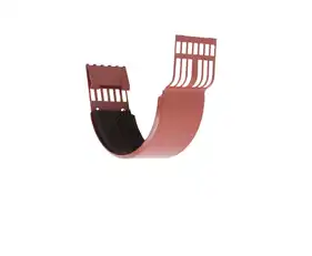 З'єднувач ринви NOVATIK RONDA (150/100 мм) RAL 3011 Червоно-коричневий