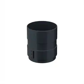 Муфта труби Galeco PVC система 110/80 RAL 7021 Графітовий