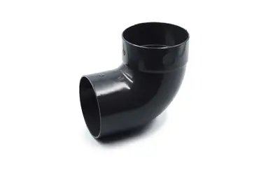 Отвод одномуфтовый RainWay система 130/100 87° RAL 7024 Графит